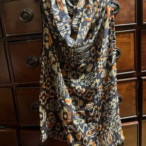 Stylish Multicolor Patterned Dress